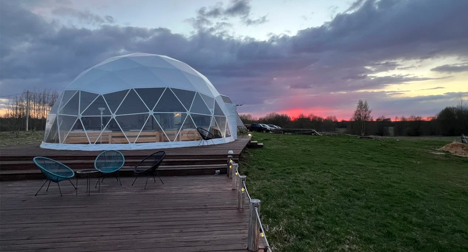 Геокупольные конструкции Fullerdome